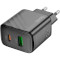 Зарядний пристрій HOCO CS23A Sunlight 1xUSB-C, 1xUSB-A, PD30W, QC3.0 Black (6942007609944)