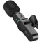 Мікрофон-петличка бездротовий BOROFONE BFK12 Trophy Lavalier Wireless Digital Microphone for Lightning Black