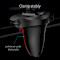 Автотримач для смартфона BASEUS Magnetic Air Vent Car Mount Holder with Cable Clip Black (C40141201113-00)