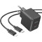 Зарядний пристрій HOCO CS13A Ocean 1xUSB-C, PD20W Black w/Type-C to Lightning cable (6942007603829)