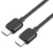 Кабель BOROFONE BUS02 Vivido Male to Male 4K HD Data Cable HDMI v2.0 1м Black (6941991105975)