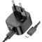 Зарядний пристрій HOCO CS32A Rise 1xUSBC, 1xUSB-A. PD20W, QC3.0 Black w/Type-C to Type-C cable (6942007617475)