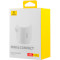 Автокомпрессор BASEUS PocketGo Portable Air Pump White (C11157700221-00)