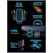 Автотримач з бездротовою зарядкою BASEUS Milky Way Pro Series Wireless Charging 15W Black (C40357000111-00)