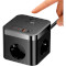 Зарядний пристрій BASEUS GaN5 PowerCombo Cube Power Strip 3AC+2U+2C 30W Black (E00066400117-00)