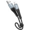 Кабель HOCO X38 Cool USB-A to Lightning 0.25м Black