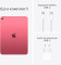 Планшет APPLE iPad 10.9" Wi-Fi 5G 256GB Pink (MQ6W3RK/A)