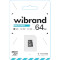 Карта пам'яті WIBRAND microSDXC 64GB UHS-I Class 10 (WICDXU1/64GB)