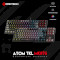Клавиатура FANTECH ATOM MK876 Red Switch Gray