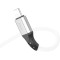 Кабель HOCO X86 Spear USB-A to Lightning 1м White
