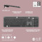 Комплект бездротовий LOGITECH MK950 Signature Slim Combo for Business Graphite (920-012508)