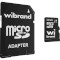 Карта памяти WIBRAND microSDHC 32GB UHS-I U3 Class 10 + SD-adapter (WICDHU3/32GB-A)