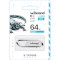 Флешка WIBRAND Aligator 64GB USB2.0 White