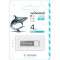 Флешка WIBRAND Shark 4GB USB2.0 Silver