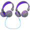Наушники JLAB JBuddies Studio Wireless for Kids Graphite/Purple