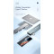 USB-хаб ESSAGER Fengyang 3-in-1 USB-C to 3xUSB-A OTG Hub Silver (EHBC03-FY10-P)