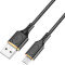 Кабель HOCO X95 Goldentop USB-A to Micro-USB 1м Black