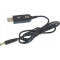 Кабель питания USB to DC BERGER 5.5х2.1 12V Black