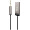 Bluetooth аудіо адаптер HOCO E78 Benefit In-Car BT Audio Receiver Black Metal Gray