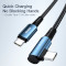 Кабель ESSAGER Sunset Bend 100W Fast Charging Cable Type-C to Type-C 2м Black (EXCTT1-CGWTA01)