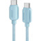 Кабель ESSAGER Breeze 100W Fast Charging Cable Type-C to Type-C 2м Blue (EXCTT1-WLA03-P)