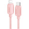Кабель ESSAGER Breeze 29W Fast Charging Cable Type-C to Lightning 1м Pink (EXCTL-WL04-P)