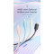 Кабель ESSAGER Breeze 100W Fast Charging Cable Type-C to Type-C 3м Black (EXCTT1-WLC01-P)