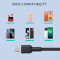 Кабель AUKEY CB-NAC2 USB AM/CM 1.8м Black