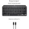 Клавиатура беспроводная LOGITECH MX Keys Mini For Mac Space Gray (920-012652)