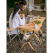 Кемпинговый стол NATUREHIKE NH19JJ009 122x60см Light Wood (6927595707388)