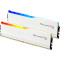 Модуль памяти G.SKILL Ripjaws M5 RGB Matte White DDR5 6000MHz 32GB Kit 2x16GB (F5-6000J3238F16GX2-RM5RW)