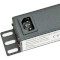 Блок розеток KINGDA 19", 1U, 8xC13, 10А, без выключателя, без кабеля (KD-IEC1008WKPB19A-C14)