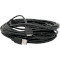Кабель-подовжувач VOLTRONIC USB 2.0 AM/AF 10м Black (YT-AM/AF-10BL)