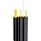 Оптический кабель ECG FTTH001-SMSW-LSZH, G.657.А1, 1 волокно, внутренний, с несущим тросом, 1км