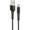 Кабель INTALEO CBFLEXM1 USB-A to Micro-USB 1.2м Black (1283126487453)