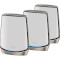 Wi-Fi Mesh система NETGEAR Orbi RBK863S Tri-Band White 3-pack (RBK863S-100EUS)
