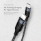 Кабель USAMS US-SJ350 U31 Type-C to Lightning PD 18W Fast Charging Cable 1.2м Black (SJ350USB01)