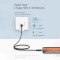 Кабель USAMS US-SJ350 U31 Type-C to Lightning PD 18W Fast Charging Cable 1.2м Black (SJ350USB01)