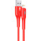 Кабель USAMS US-SJ425 Lightning U-Bob Smart Power-off Cable 1.2м Red (SJ425USB02)