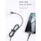 Кабель USAMS US-SJ425 Lightning U-Bob Smart Power-off Cable 1.2м Red (SJ425USB02)