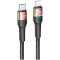 Кабель USAMS US-SJ538 U76 Type-C to Lightning 20W PD Fast Charging & Data Cable 1.2м Gold (SJ538USB02)