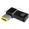 Адаптер STLAB PD 100W USB Type-C(F) to DC Jack Square Mouth (M) for Lenovo