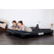 Матрас надувной c подголовником BESTWAY Tritech Airbed Queen Built-in 203x152 Black