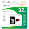 Карта памяти APACER microSDHC 32GB UHS-I V10 A1 Class 10 + SD-adapter (AP32GMCSH10UB-R)