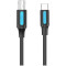 Кабель VENTION USB2.0 C Male to B Male Printer Cable 2м Black (CQUBH)