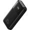 Повербанк BASEUS Comet Series Dual Cable Digital Display Fast Charge Power Bank 22.5W 20000mAh Black (PPMD020101)