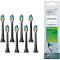 Насадка для зубной щётки PHILIPS Sonicare W2 Optimal White Black 8шт (HX6068/13)