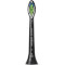 Насадка для зубной щётки PHILIPS Sonicare W2 Optimal White Black 8шт (HX6068/13)