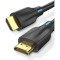 Кабель VENTION HDMI v2.1 1.5м Black (AANBG)