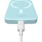 Повербанк MagSafe BASEUS Magnetic Mini Air Wireless Fast Charge Power Bank 20W 6000mAh Blue (P10059002313-00)